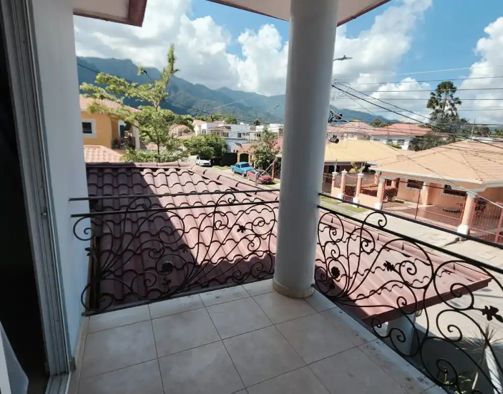 Balcon con vista panoramica